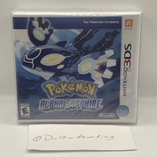 Pokemon Alpha Sapphire Nintendo 3DS, 2014 Factory Sealed w Protective Sleeve