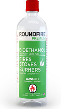 Premium Tabletop Fireplace Fuel - 1 Liter Ethanol for Fire Pits and Table Top Fi