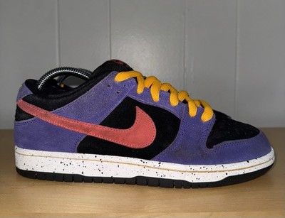 Nike Dunk Low SB ACG Terra Purple Black Yellow BQ6817-008 Size 6.5
