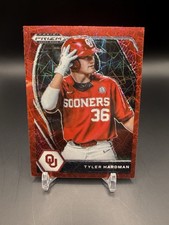 2021 Panini Prizm Draft Picks #PDP153 Tyler Hardman Red Velocity Prizm Rookie RC