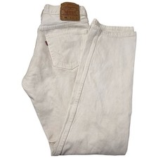 Levi's 90s USA Made Levis 501-0651 White Jeans 32X32 Men Vintage Rare