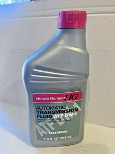 Honda Automatic Transmission Fluid, ATF DW-1, Qt Bottle