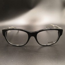 Missoni MT334V01 Black Clear Patterned Cat Eye Eyeglass Frames 53-17-140 Italy