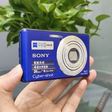 SONY Cyber Shot DSC-W530 Blue Digital Camera 14.1MP 4x Zoom English Menu 90 New