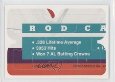 1992 Donruss Rod Carew Diamond King Puzzle Pieces Rod Carew #58-60 HOF 1v4