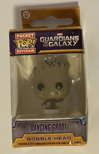 Funko Pop! Guardians Of The Galaxy Dancing Baby Groot Figure Pocket Keychain