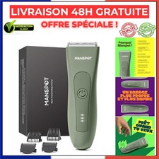 Tondeuse corps homme MANSPOT lame céramique étanche IPX7