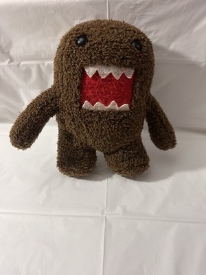 Domo kun NHK Mascot Plush 10'' Sekiguchi Stuffed Toy Doll Japan