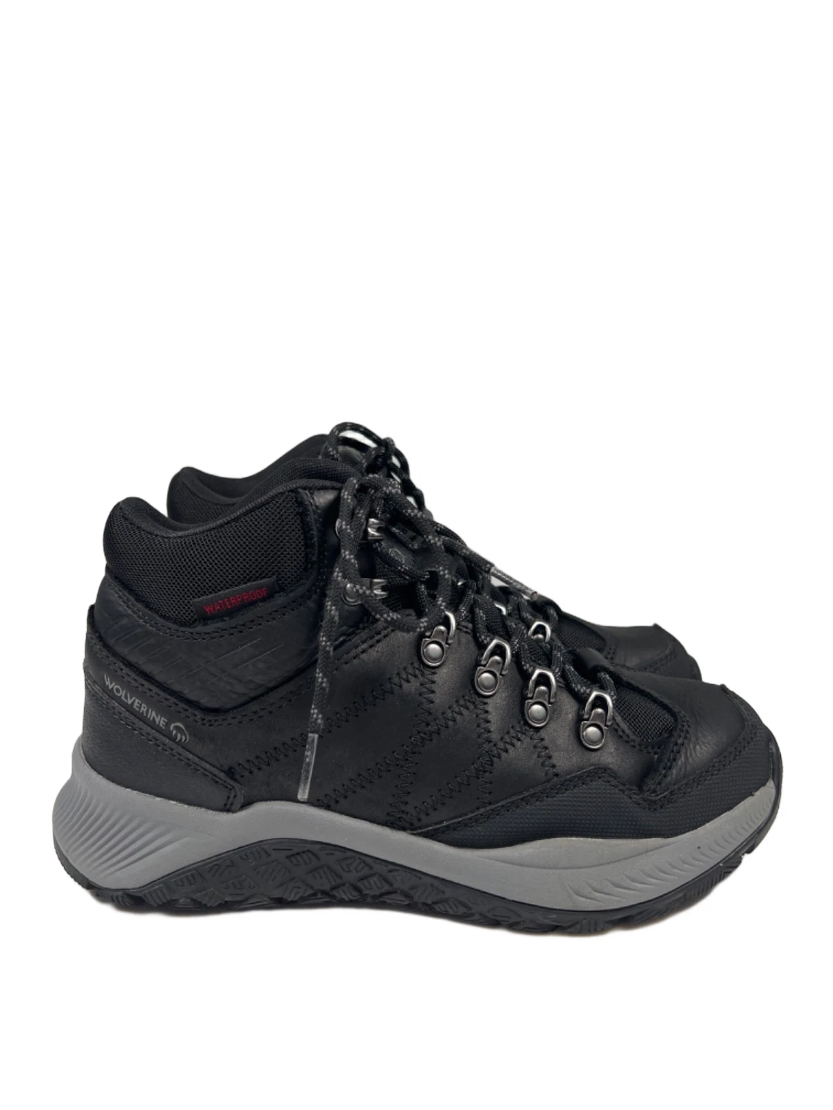 Wolverine Men's Black Luton Waterproof Mid Hiking Work Boots - 7
Opens in a new window or tab