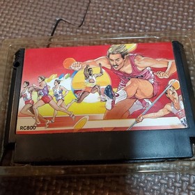 Hyper Olympics Hyper Shot Box No Instruction Manual Konami Famicom