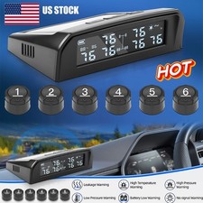 Rv Tire Pressure Monitoring System Real Time Solar Trailer Tpms 6 Sensors Us Rv Tire Pressure Monitoring System Real Time Solar Trailer Tpms 6 Sensors Us