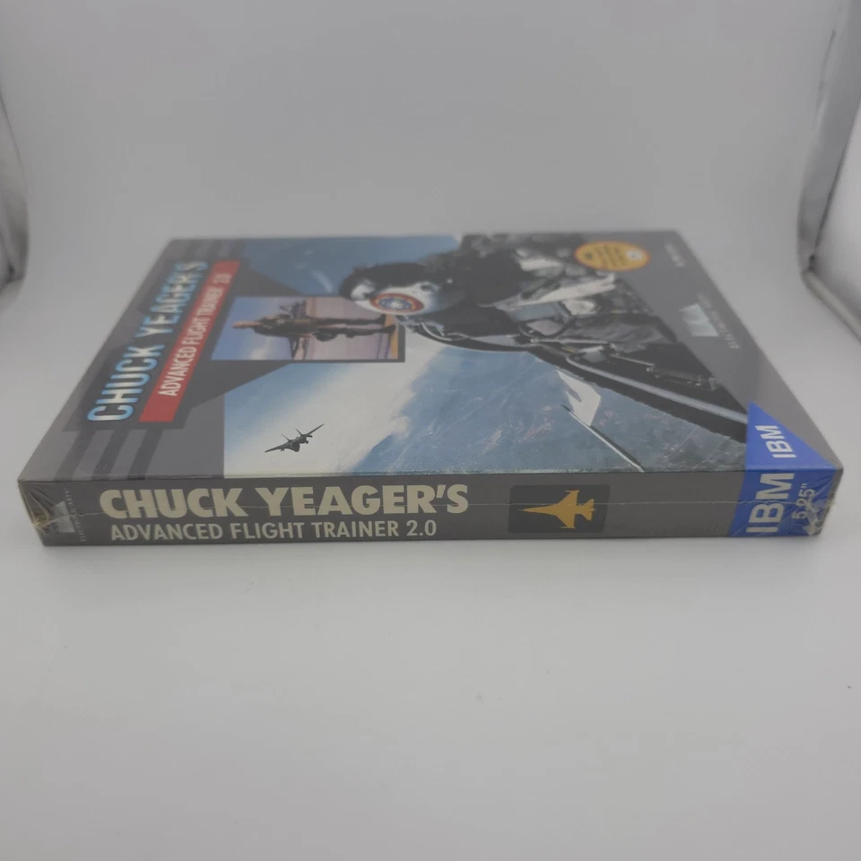 Chuck Yeager's Advanced Flight Trainer 2.0, 1989, Big Box, New & Sealed - Image 4 of 4
