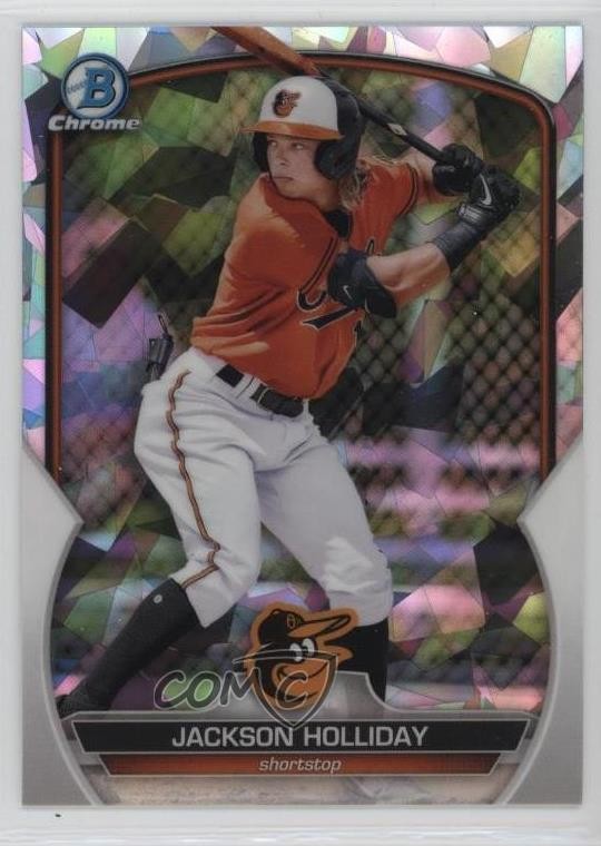 2023 Bowman Chrome Prospects Atomic Refractor Jackson Holliday #BCP-20 15sd