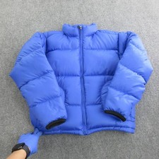 Obermeyer Jacket Kids 18 Blue Down Puffer Full Zip Insulated Winter Ski Coat