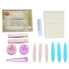 Nail Manicure Kit with Buffer Shine Pedicure Kit Beginner-friendly home nail c