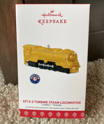 Hallmark 2017 Limited Edition 671 STurbine Steam Locomotive Lionel -AM-11-1-148