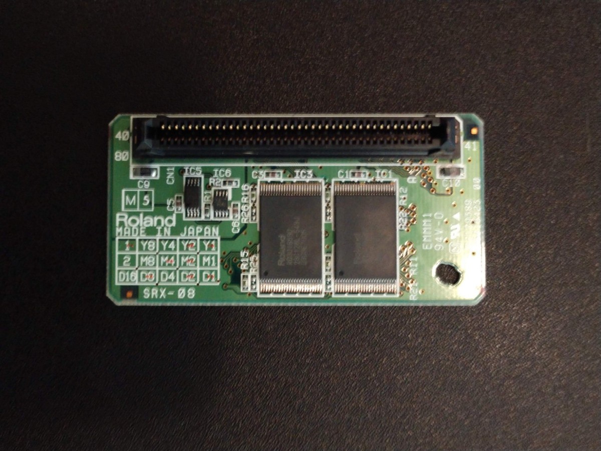 新品 Roland SRX-08 Platinum Trax Roland SRX-08 Platinum Trax Expansion Card | eBay
