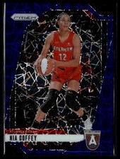 2024 Panini Prizm WNBA #71 Nia Coffey Blue Velocity Prizms