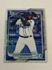 2024 Bowman - Junior Caminero #20 Chrome Mojo Refractor (RC)
