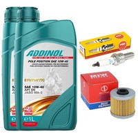 ÖL Set Inspektion 2L ÖLfilter ZüNdkerze FüR Kymco K-XCT 300 Kxct D8 XCT 2013-17