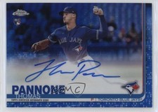 2019 Topps Chrome Rookie Blue Wave Refractor /150 Thomas Pannone #RA-TP Auto 2f9