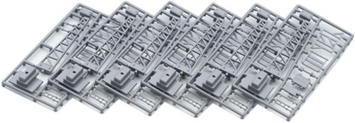 Juego de 6 pilares de línea aérea de terminal calibre N TOMIX 3269 modelo ferroviario Sup | Zustand: New