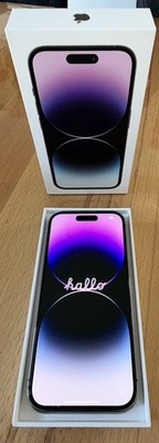 Apple iPhone 14 Pro 128 GB Deep Purple + Zubehörpaket
