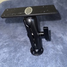 RAM Mount Medium Socket Arm, Round  2x6.25 Plates W/ 1.5 inch C-Ball RAM-103U