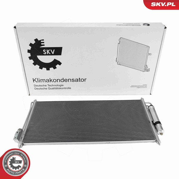 Esen Skv Kondensator Klimaanlage 86SKV617 Aluminium FüR Nissan Murano 1 Z50 4X4-image