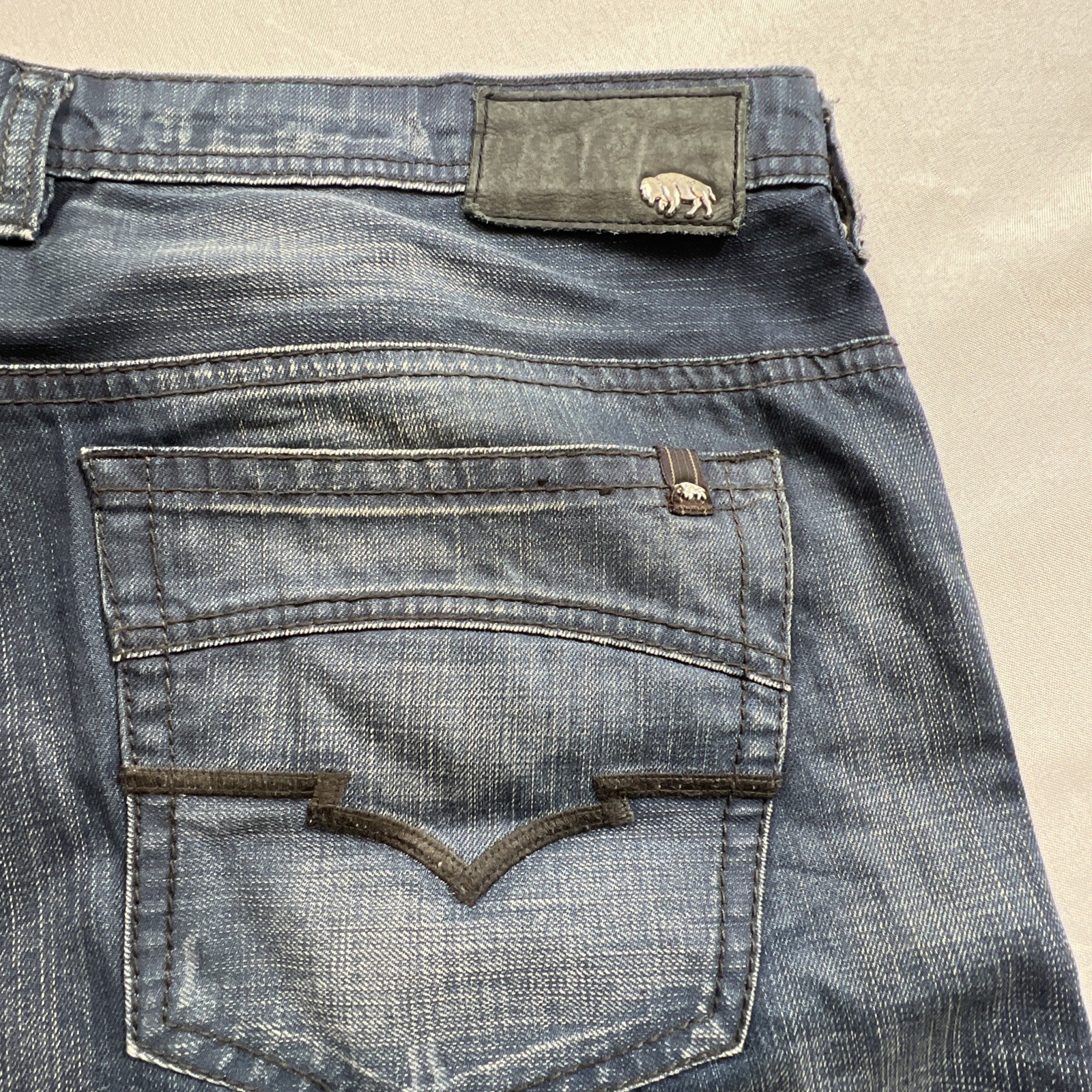 BUFFALO DAVID BITTON King Basic Slim Boot Button … - image 14