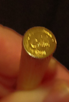 Vintage Colobri Gold Color tone  pen pocket lighter . Needs  Butane , Flint .