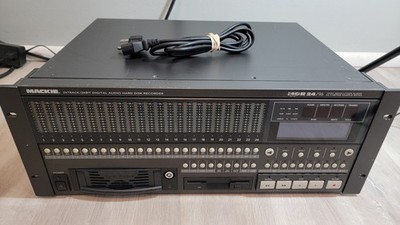 Mackie HDR 24/96 Digital Recorder Working 20GB HDD NO remote panel