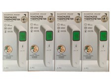 New Sharper Image Touchless Digital Backlit Thermometer Pack Of 4 