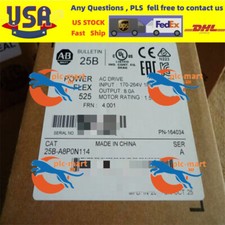 NEW 25B-A8P0N114 Sealed Allen Bradley  525 Drive 1.5kW 2.0Hp - Mfg
