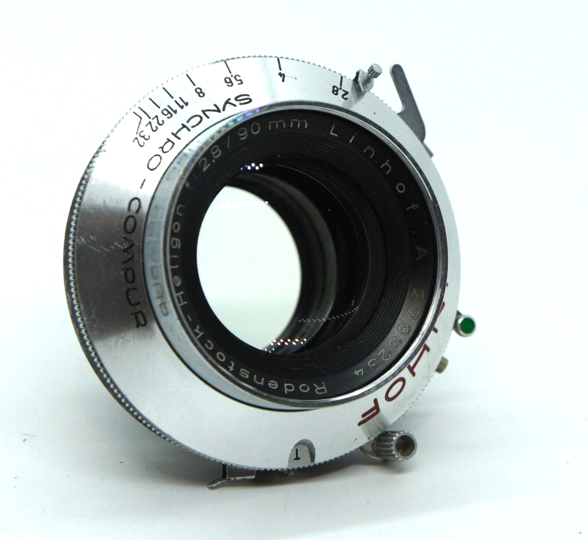 Rodenstock Heligon 2.8/90 Synchro Compur shutter for Linhof | eBay