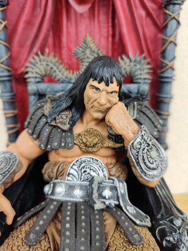 CONAN EL BARBARO. SERIE 2. REY CONAN DE AQUILONIA LA HORA DEL DRAGÓN. MCFARLANE - Imagen 5 de 6