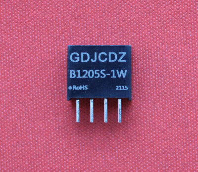 5pcs B1205S-1W DC-DC Converter Isolated Power Supply In10V-16V Out 5V NEW