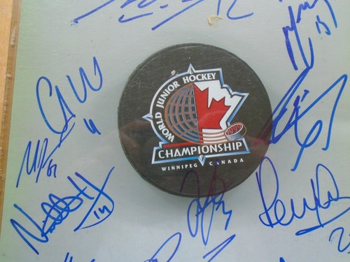 Autógrafos World Junior Roster 1999 Winnipeg, Canadá Sub-20 - Imagen 2 de 5