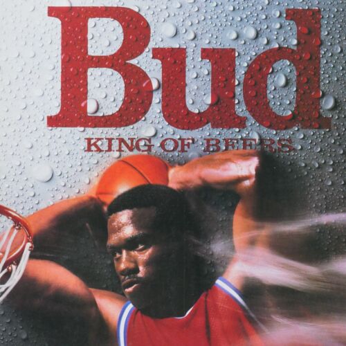 1991 Budweiser Vintage Basketball Player Smoking Original Print Ad 8.5 x 11" - Picture 2 of 8
