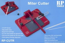 RP Toolz Mitre Cutter for Plastic, Styrene, Wood & Soft Material Cutting
