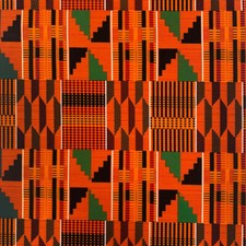 ITY Fabric African Print 3-2 Printed Polyester Knit Jersey Spandex 58"
