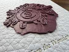 Charmers WHITE #XXX/400 Lotrek Oath Wax Seal Signed Keller O’Neil4️⃣5️⃣🍀