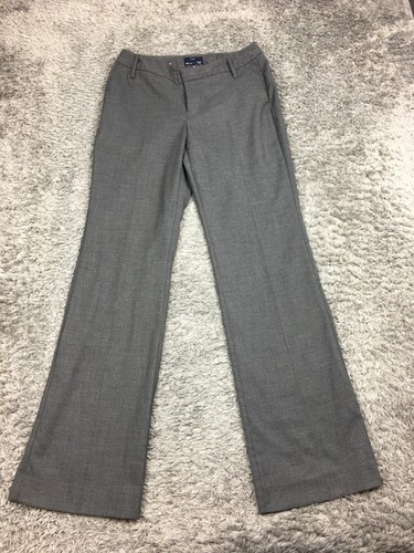 Gap Favorite Trouser Dress Pants Womens Size 2R Gray Career Stretch - Picture 3 of 12