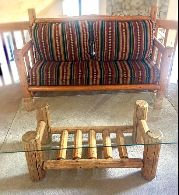 Complete Lodge Style Living Room Furniture Set | eBay