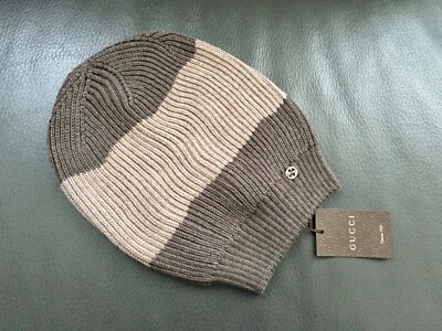 gucci beanie brown