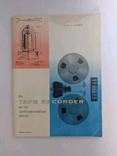 Ampex 1959 Tape Recorder Information Booklet Paul Weber 75 Pages Bureau of Ships