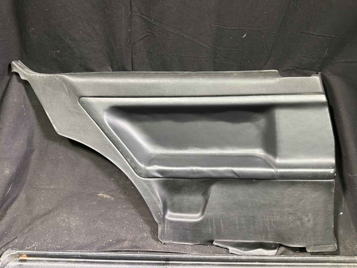 94-99 BMW M3 E36 COUPE NAPPA LEATHER REAR LEFT DRIVER BLACK DOOR
