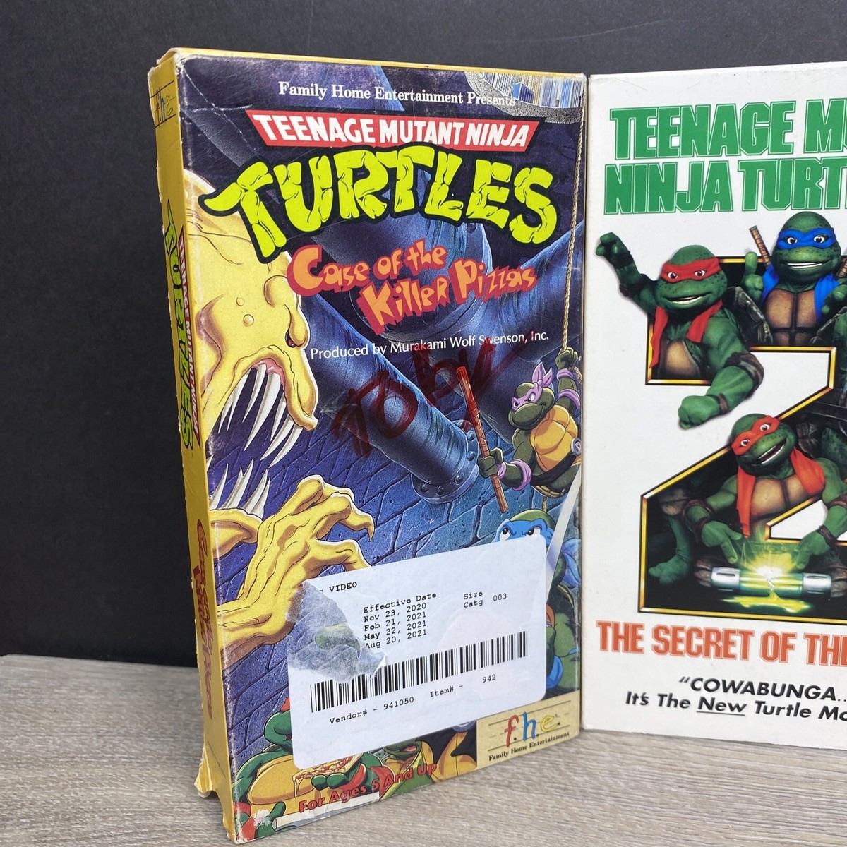 Teenage Mutant Ninja Turtles VHS. Lot Of 4 | eBay