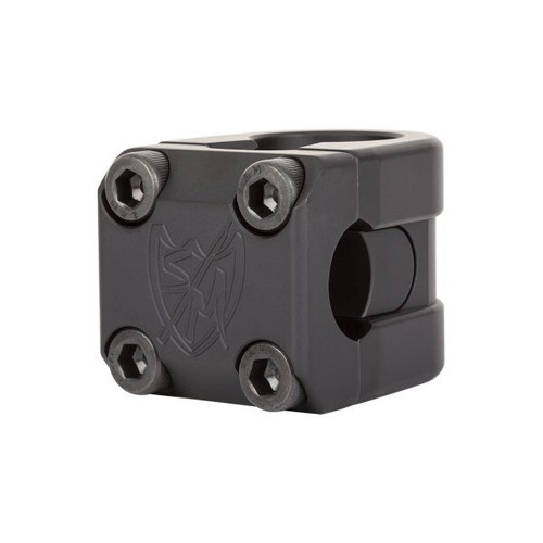 S&M REDNECK FLT BMX BICYCLE STEM BLACK 26mm REACH FLATLAND CULT PRIMO ODYSSEY