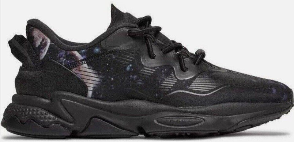 Adidas Sneaker Ozweego Ozwg Galaxy NASA Running Shoe Black Core Size 8.5 #Gz8405 New Adidas Ozweego Ozwg Galaxy Black Nasa Dupont Kevlar  main image 2